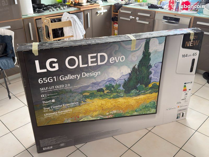 LG OLED G1 65" + carton origine (image 1)