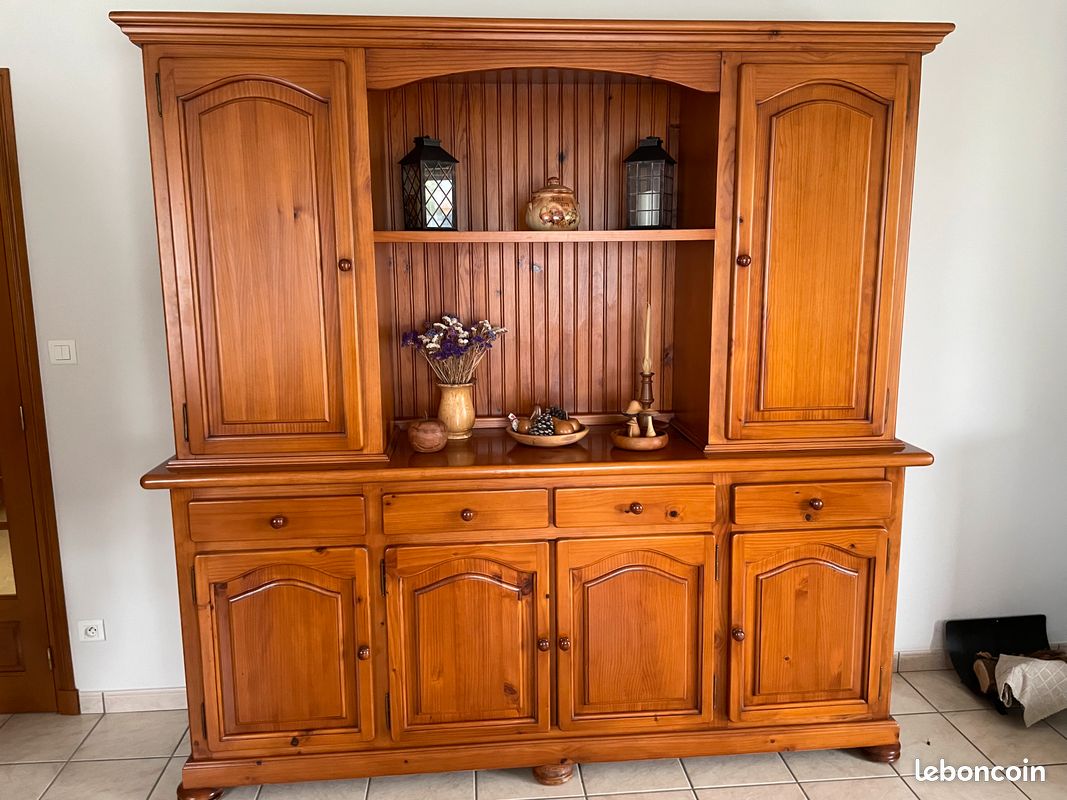 Vds meuble de salle pin couleur miel (image 1)