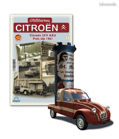 Modèle 1/43 IXO Altaya - Citroën 2CV AZU Utilitaire (Colonne