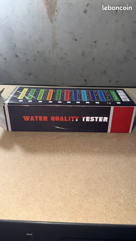 Gcroet Testeur pH Piscine, Mètre Électronique 4-en-1 PH TDS Testeur de Qualité de leau Mètre