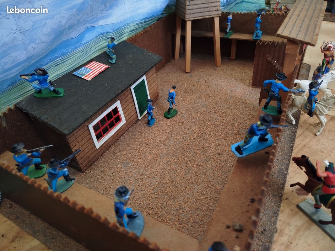 Très gros lot diorama : l'attaque de Fort Bill (image 9)