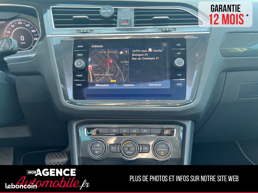 Volkswagen Tiguan 2.0 TDI 150 Ch CARAT DSG7 *Toit Pano Ouvrant / GARANTIE 12 MOIS (image 17)