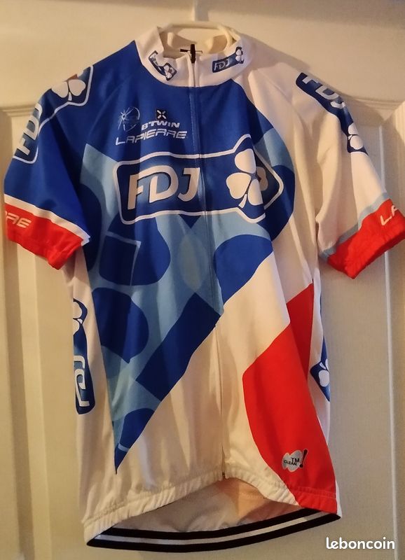 Ensemble Cycliste Française Des Jeux - Maillot Et Cuissard - Taille M - Decathlon