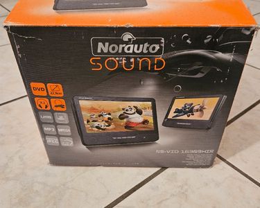2 lecteurs DVD pour voiture NORAUTO SOUND NS-16309HIR