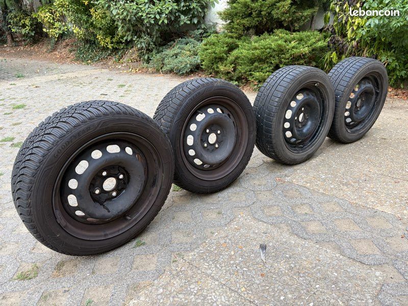 4 Jantes + pneus neige 185/55R15 82T (image 1)