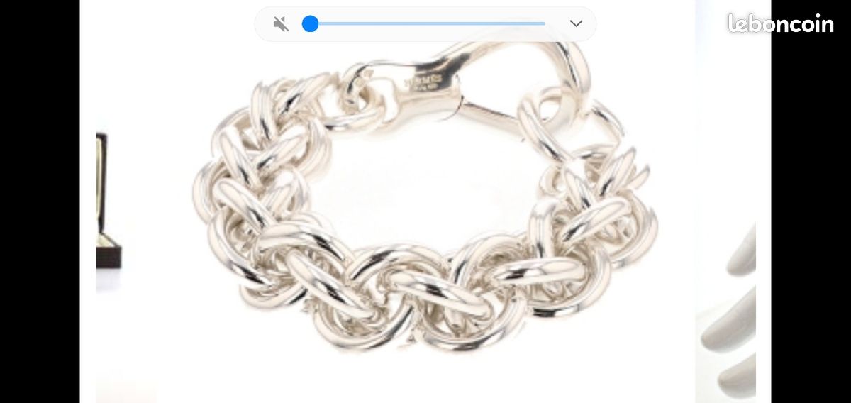 Rare bracelet hermes argent 160 grammes (image 1)