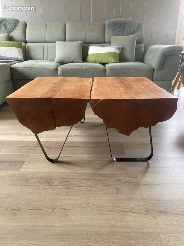 Table basse en bois massif (image 4)