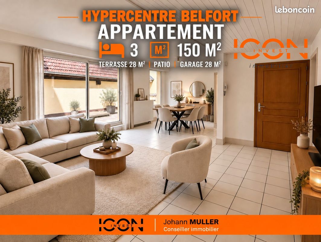 Appartement 5 pièces 150 m² · à Belfort · 150 m² · 249 900 €
