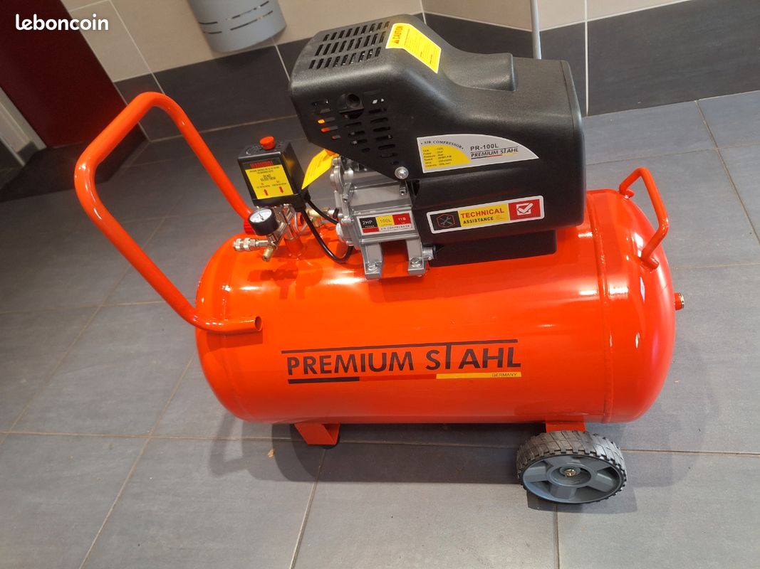 Compresseur d'air professionnel neuf PREMIUM S AHL de 100L ...