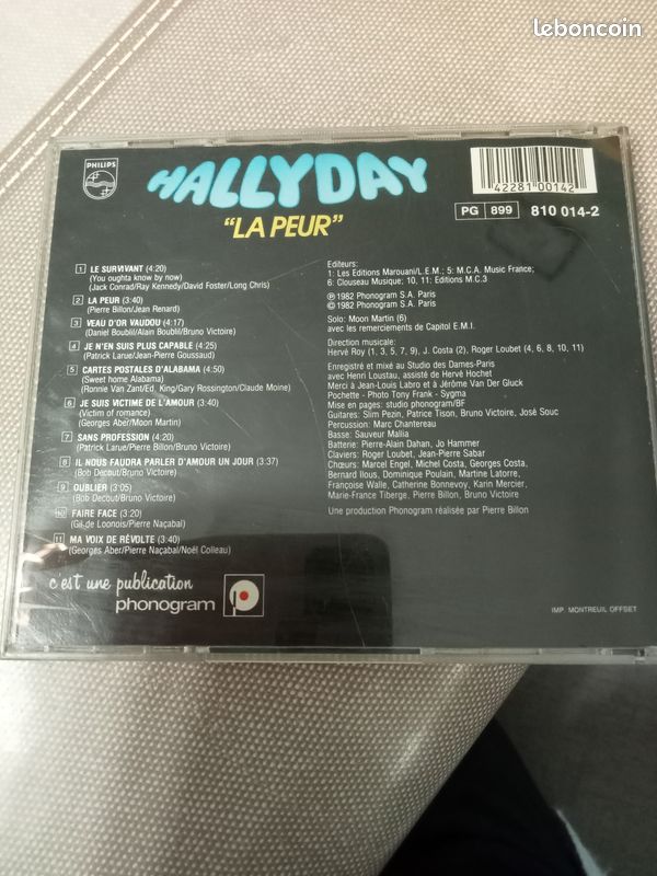 Cd johnny hallyday (image 2)