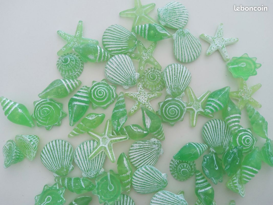 Décoration divers coquillages plastiques (patokaz42) (image 3)