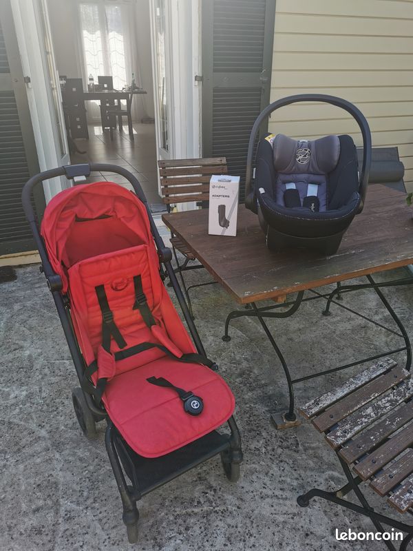 Poussette Cybex Easy S plus + cosy et adapateur (image 1)