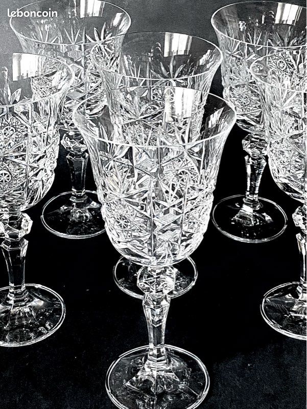 Centre table cristal bohème - France
