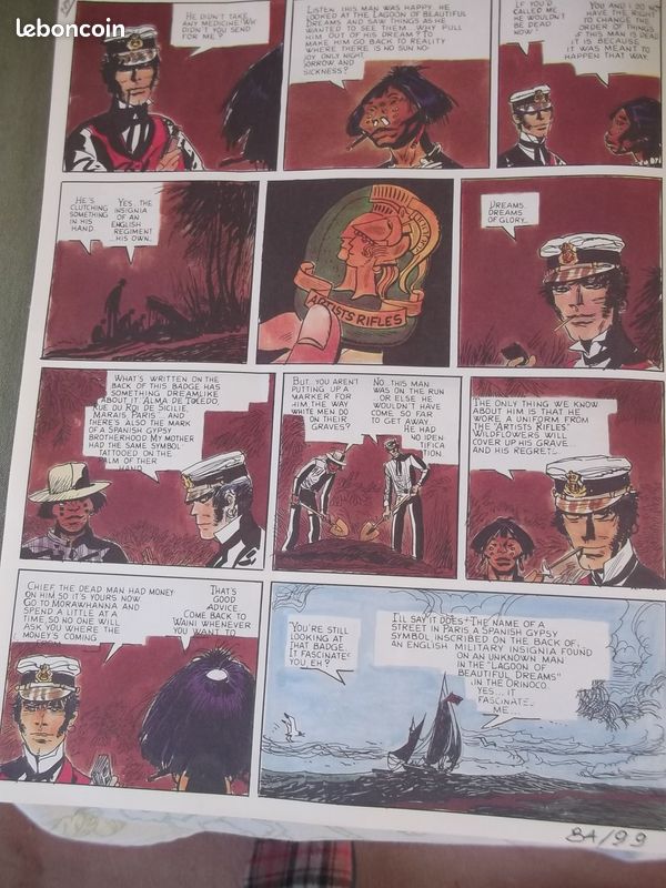 Corto Maltese EO PUBLICNESS 1972 (image 4)