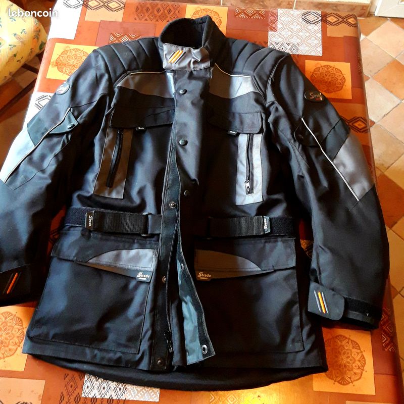Vends Blouson moto STRADA Taille XL Équipement moto