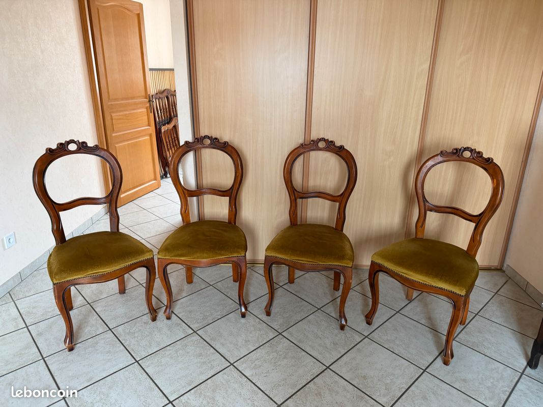Chaises style Louis Philippe (image 1)
