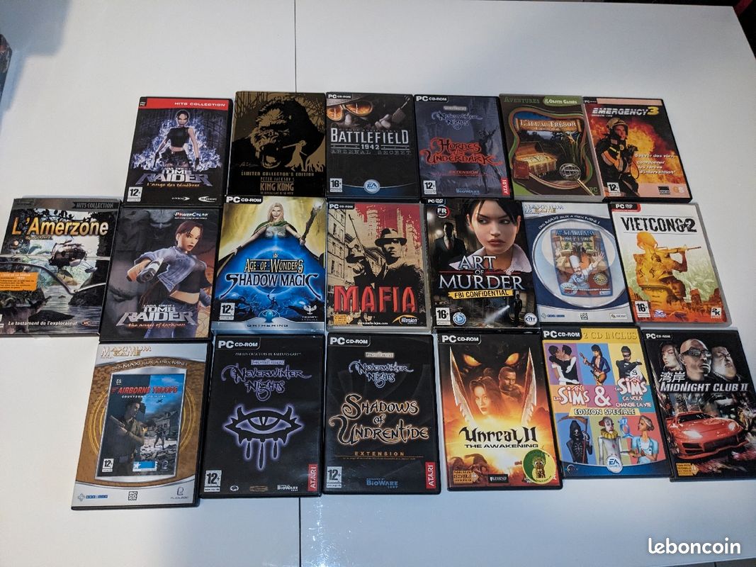 Lot de jeux PC - Prix négociable (image 1)