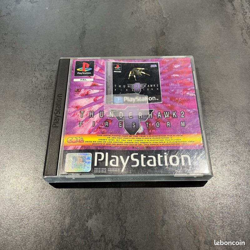 Sony Playstation un Classique Jeu Firestorm Thunderhawk 2 Ps1 | Achetez sur
