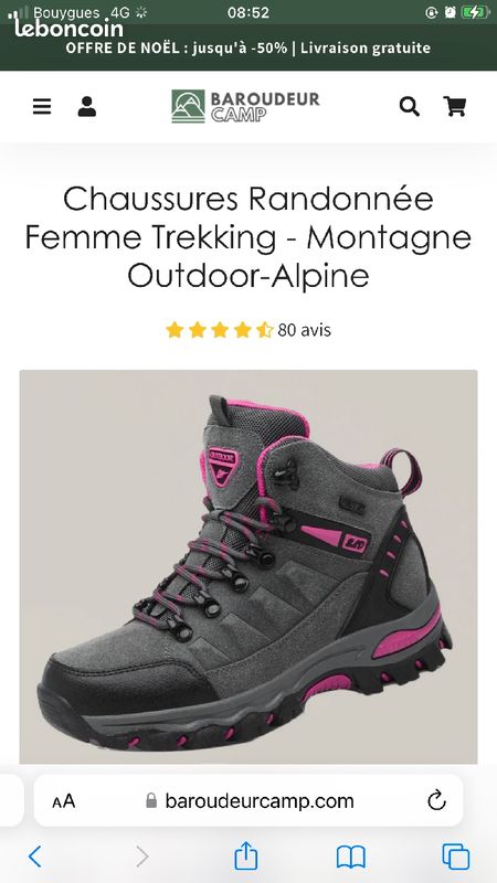 Chaussures de randonnée Chaussures