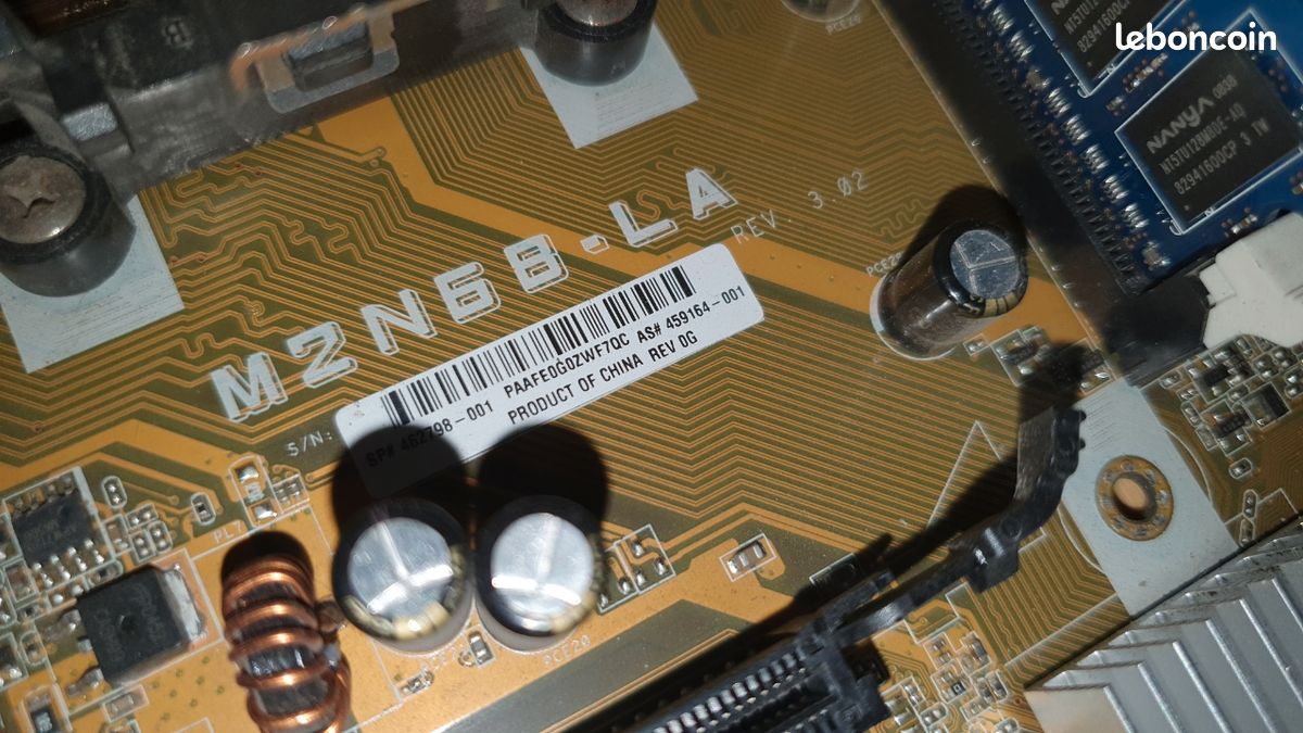 Kit carte mère am2 athlon x2 4000 4go ddr2 (image 2)