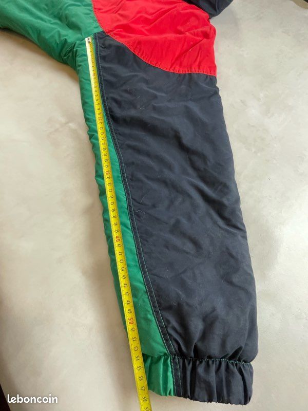 Combinaison ski K-Way JO Albertville 1992 T 44 BE ,violet , vert et jaune | UK