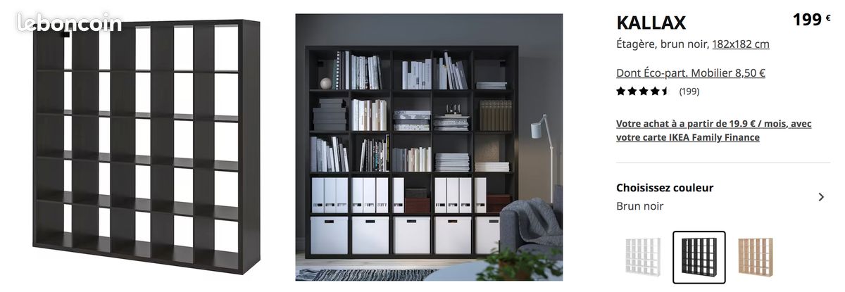 Etagère Kallax Ikéa (image 2)