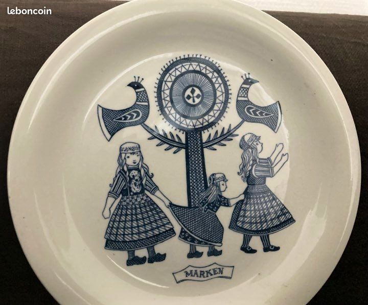 Assiettes ancienne porcelaine (image 3)