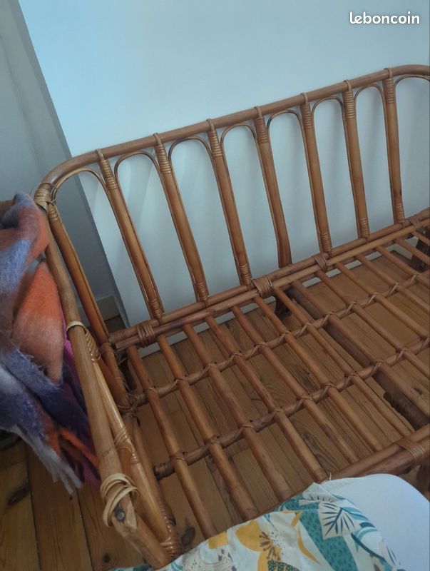 Canapé rotin (image 3)
