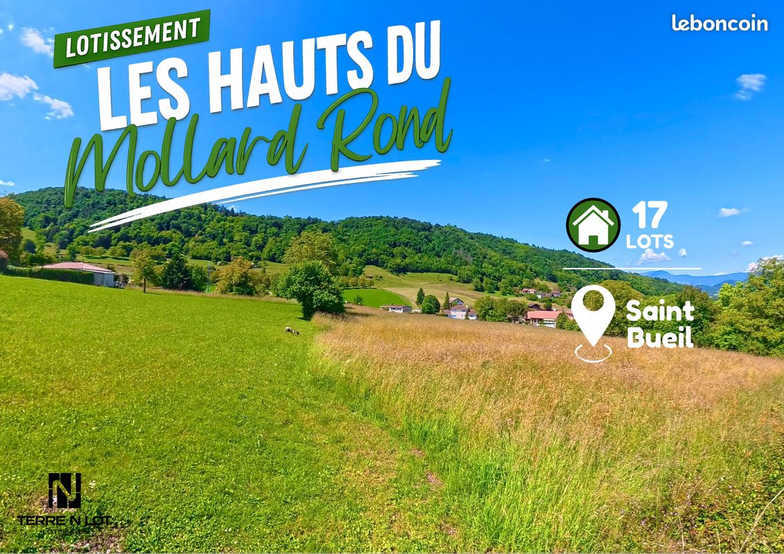 Terrain 477 m² · à Saint-Bueil · 48 900 €