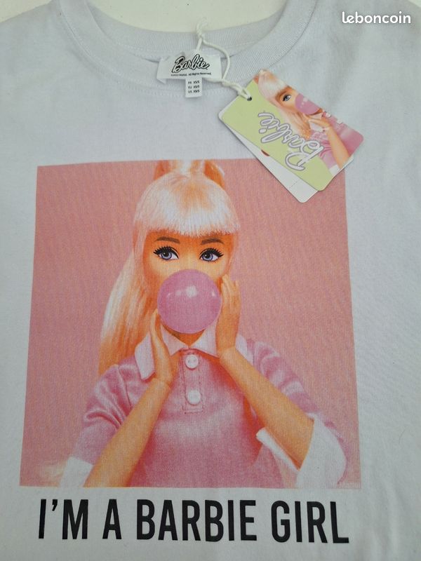 T-shirts noir Barbie | La Redoute