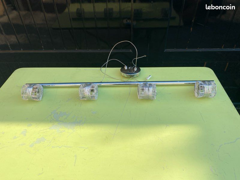 Luminaire, lustre moderne, rampe d’éclairage, 4 ×40 w maxi (image 1)
