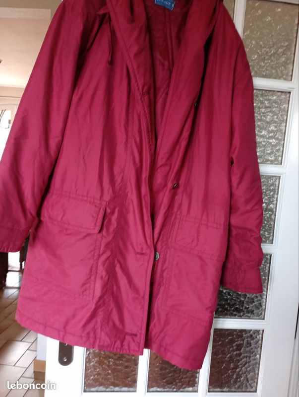 Manteau à capuche femme taille 42/44 (image 1)