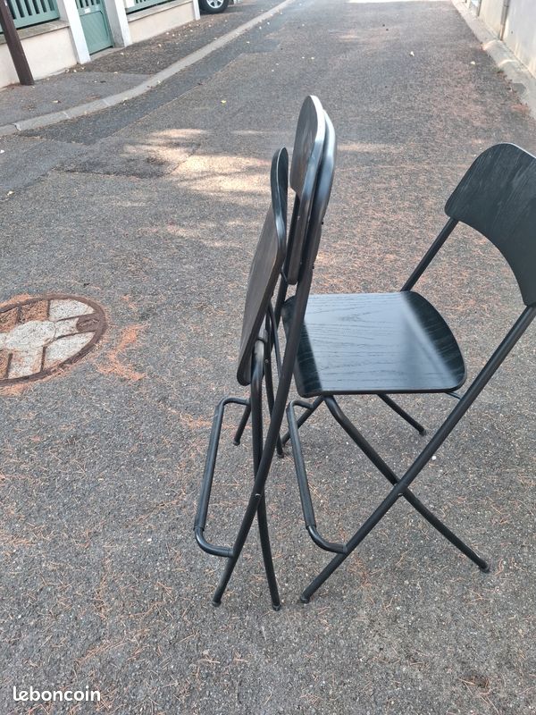 Chaise bar pliante (image 3)