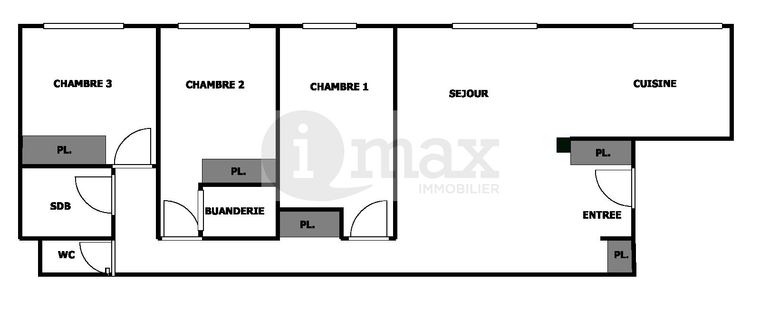 Appartement a louer levallois-perret - 4 pièce(s) - 81 m2 - Surfyn