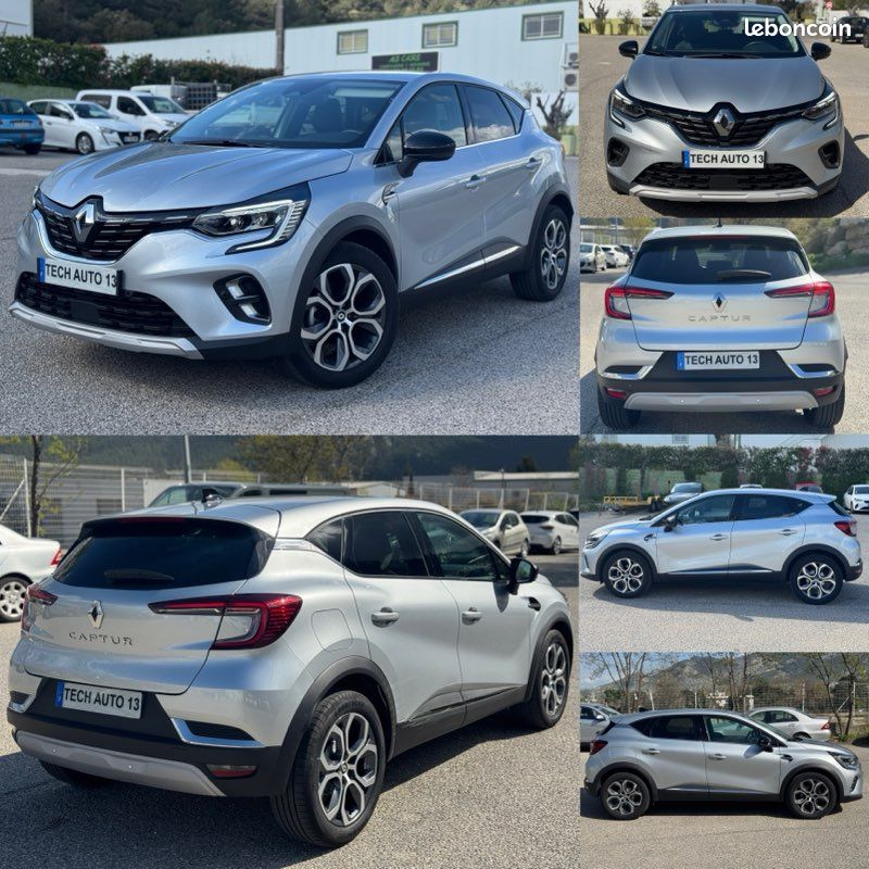CAPTUR II TECHNO 160 CV MILD HYBRID 1.3 TCe 22000KMS EDC7 BVA CAMERA FULL LED JA (image 3)
