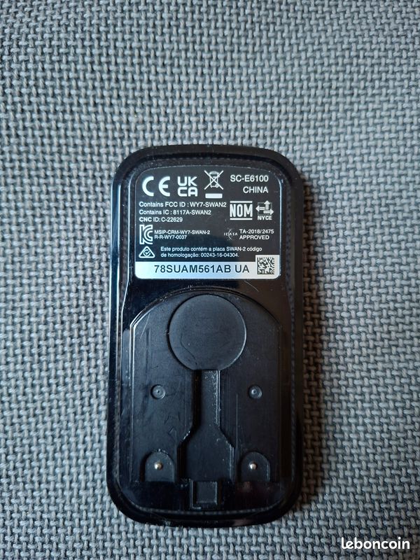 Écran Shimano STEPS SC-E6100 Pour Vélo Électrique - Neuf Avec Support