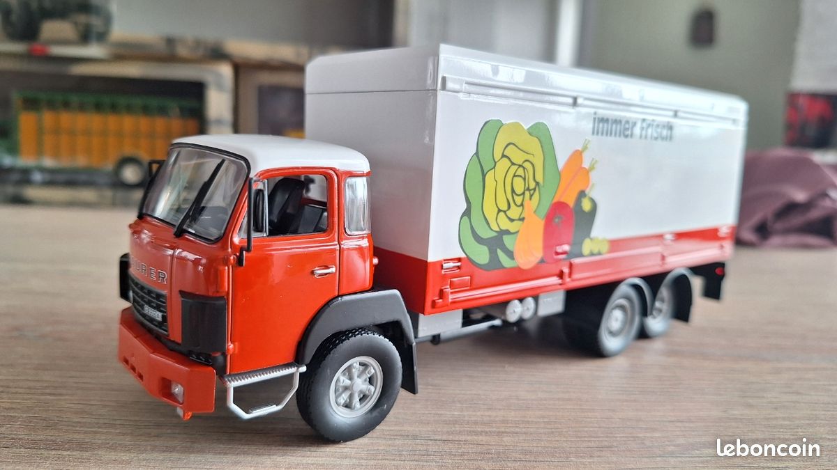 Modèle Réduit Saurer D330 Frigorifique 1978 - Échelle 1:43 - IXO/Altaya - Occasion