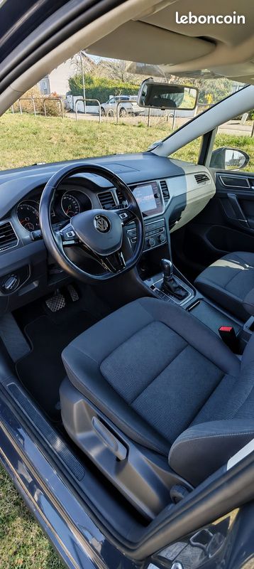 VOLKSWAGEN GOLF SPORTSVAN PHASE 2 1.0L TSI 116 ch DSG7 BOITE AUTOMATIQUE / TRES BELLE CONFIGURATION (image 2)