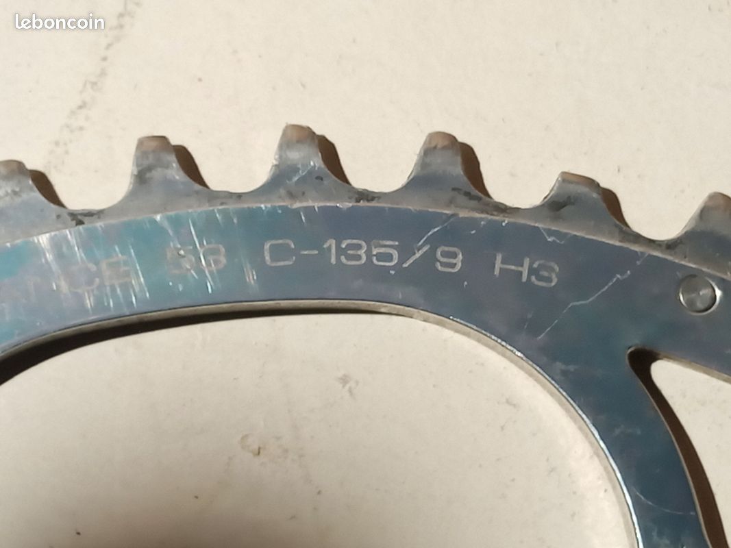 Plateau Campagnolo Vintage 43 Dents 144 BCD – Vélo Course Route (usé)