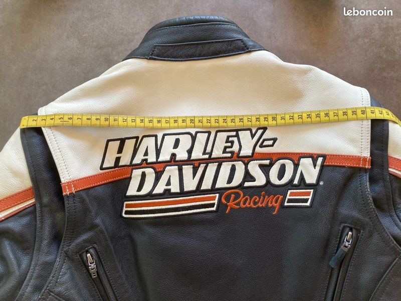 Veste Harley-Davidson Screamin Eagle - Cuir Premium Pour Hommes