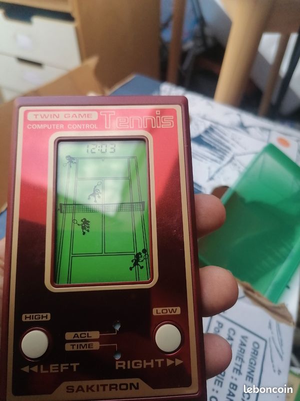 Jeu electronique sakitron tennis 1980 (image 2)
