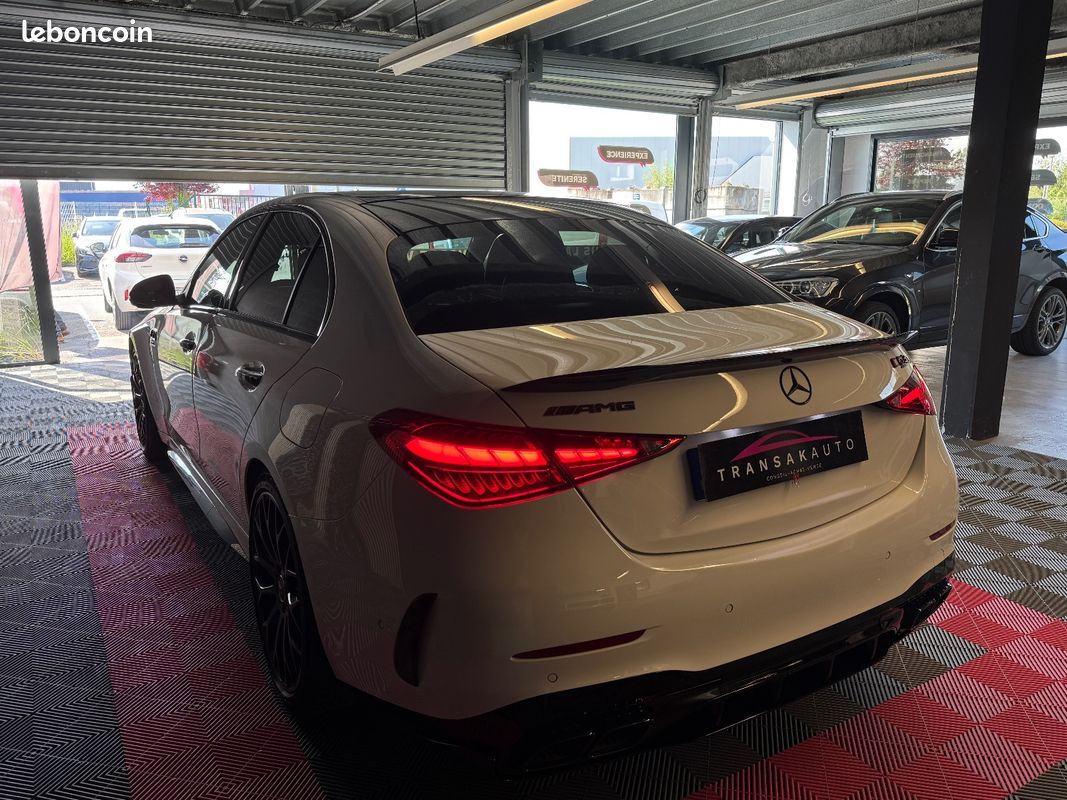 MERCEDES CLASSE C AMG 63 S E Performance 9G-Tronic 4Matic+ ORIGINE FRANCE - 1ERE MAIN (image 5)