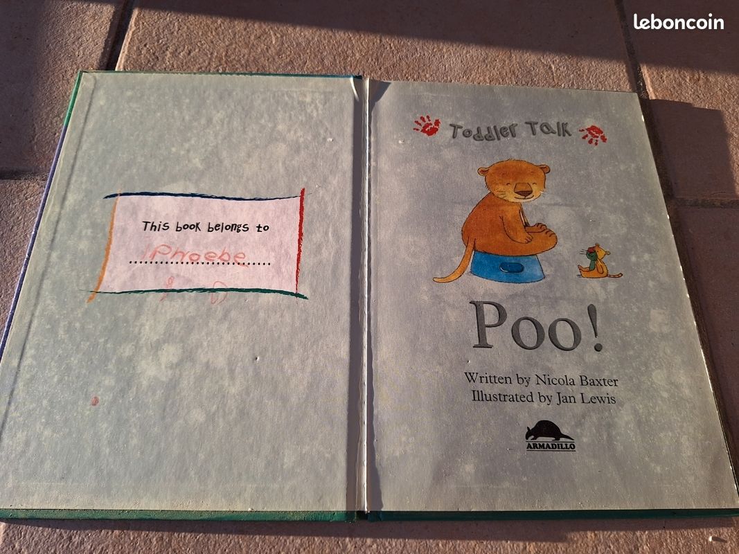 Livre enfant anglais Toddler talk Poo (image 2)