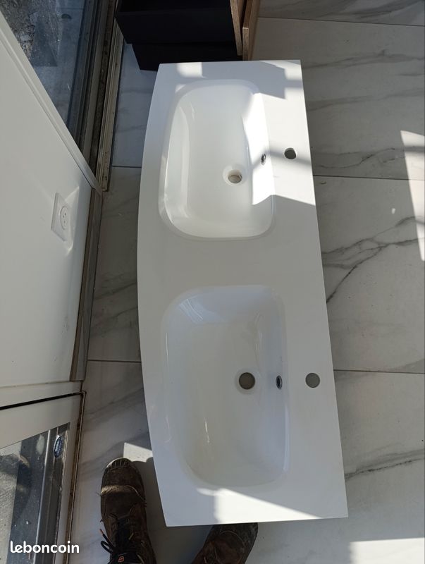 Double vasque lavabo (image 1)