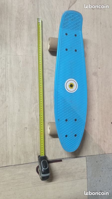 Mini skate bleu (image 2)