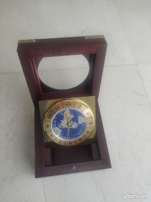 JOLIE HORLOGE DE TABLE ou DE BUREAU NEUVE (image 2)