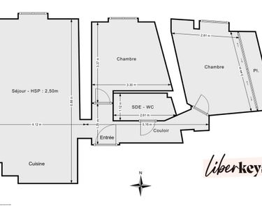 Appartement 175 000 € - 53 m²