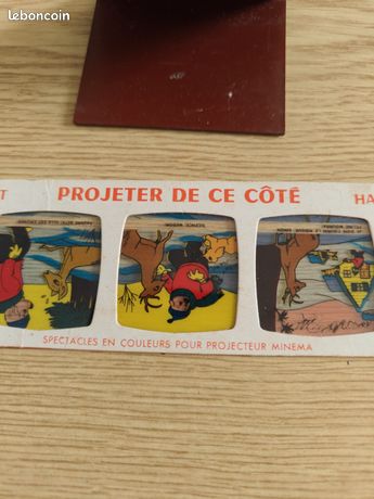 Bambi - Meccano France - Minema Série II - 8 Bandes, 56 Vues Fixes - Couleur - Neuf