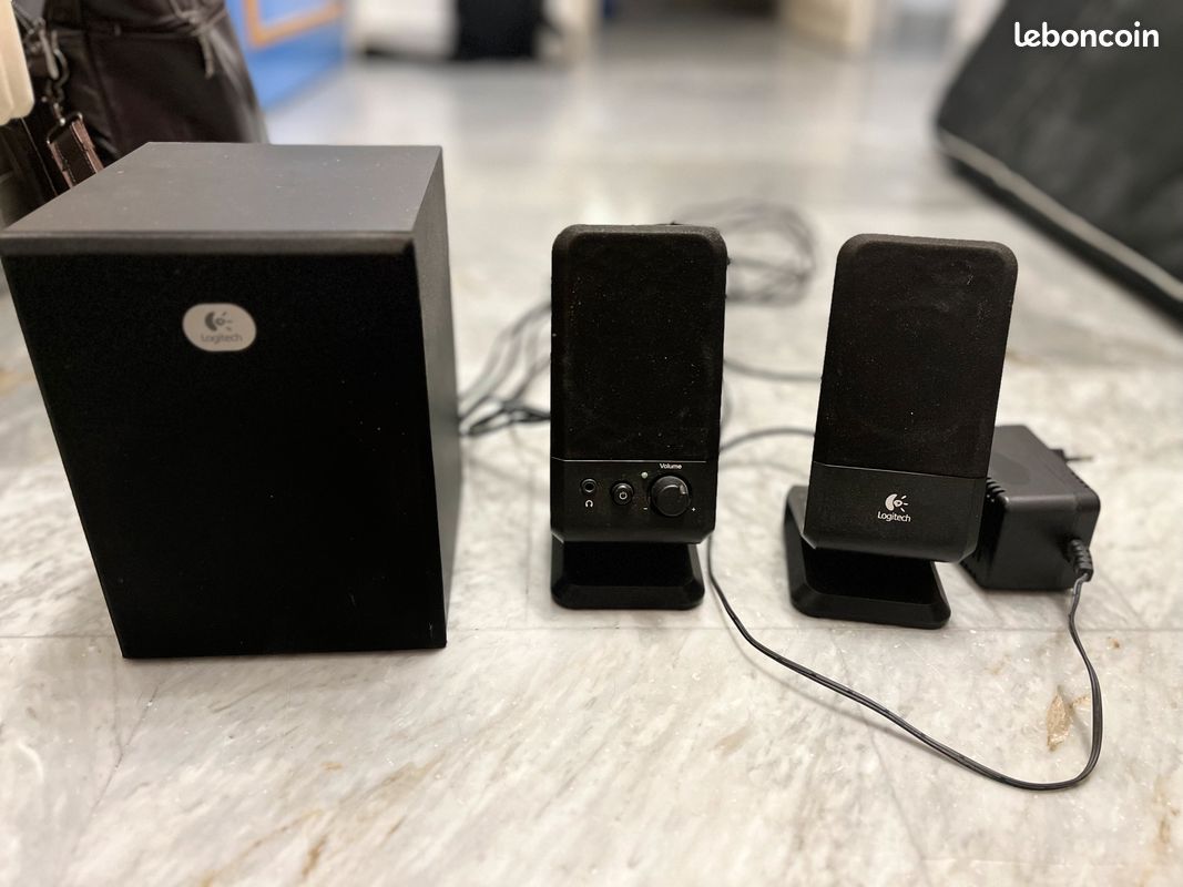 Enceinte Logitech avec caisson basse (image 3)