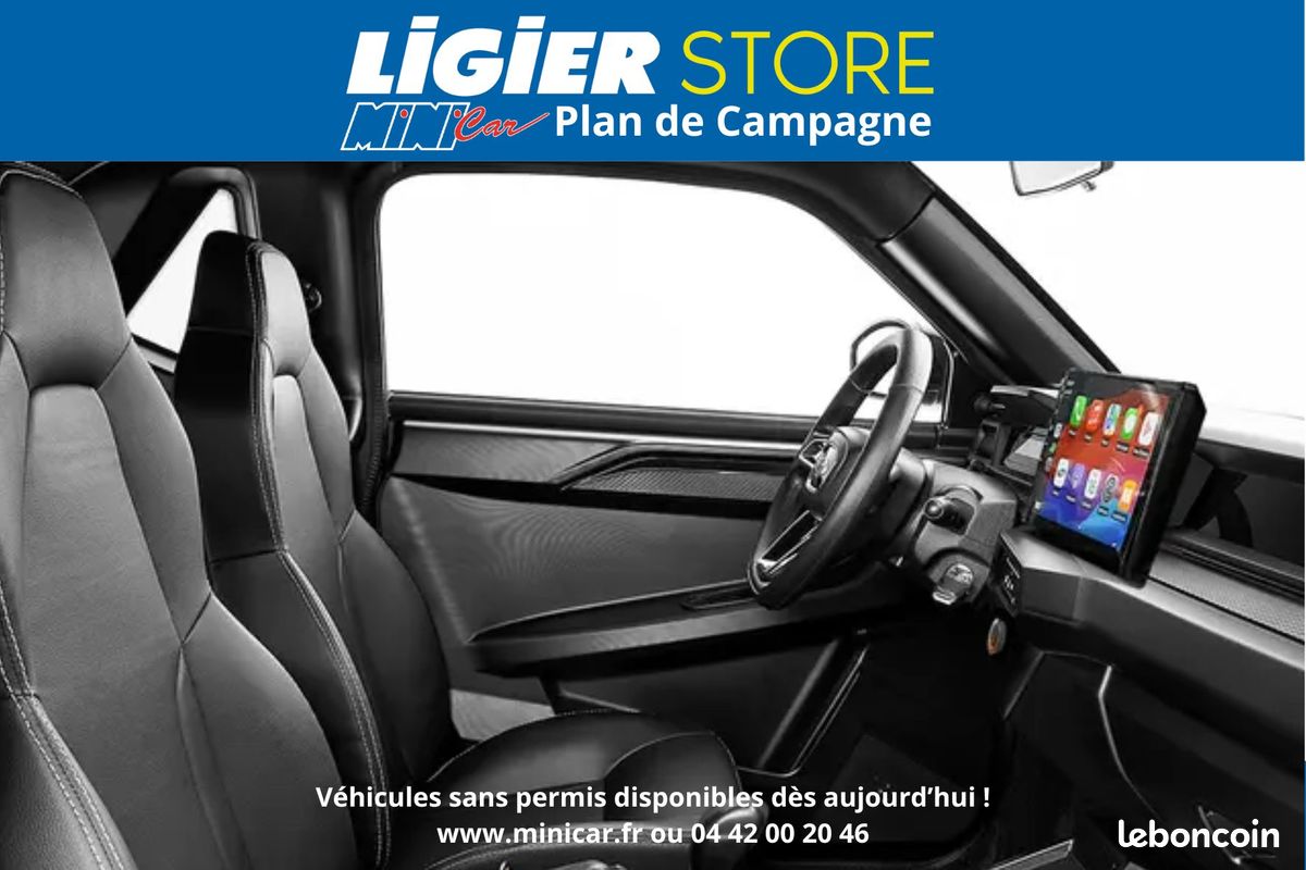 Voiture sans permis LIGIER JS50 Select Diesel Neuf (image 6)